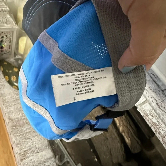 Patagonia adult size Large adjustable back blue lightweight hat - Picture 3 of 3